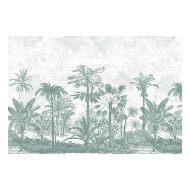 Palm Tree Wallpaper Pack 2 - Set of 3 Panels | Green