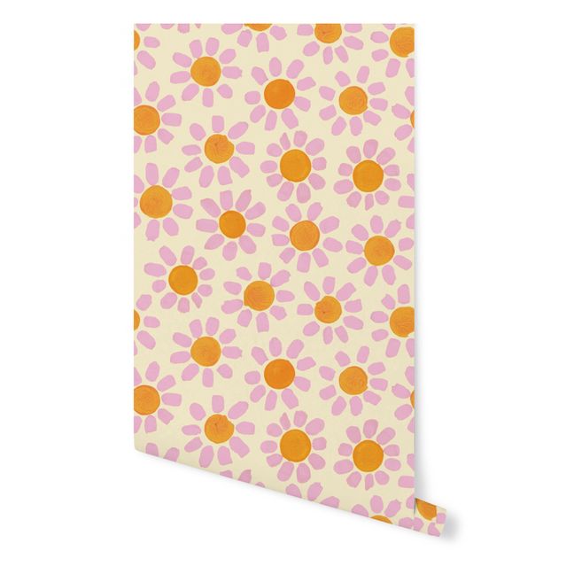 Tapete Marguerite - limitierte Auflage | Rosa