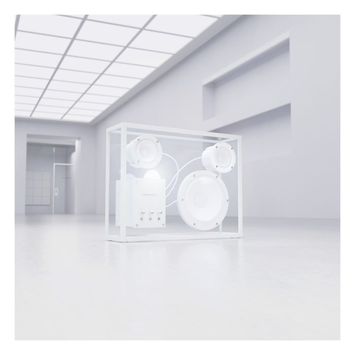 Altavoz de cristal templado | Blanco- Imagen del producto n°2