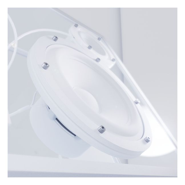 Tempered Glass Speaker | White