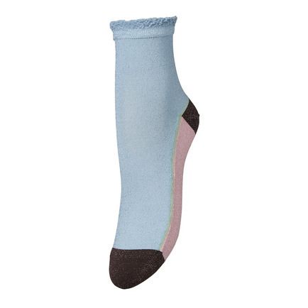 Glam Blocka Socks | Blue