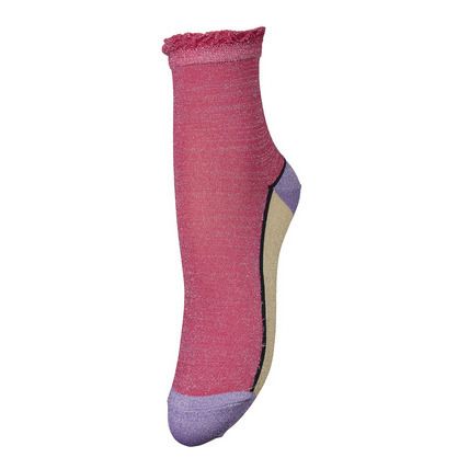 Socken Glam Blocka | Rosa