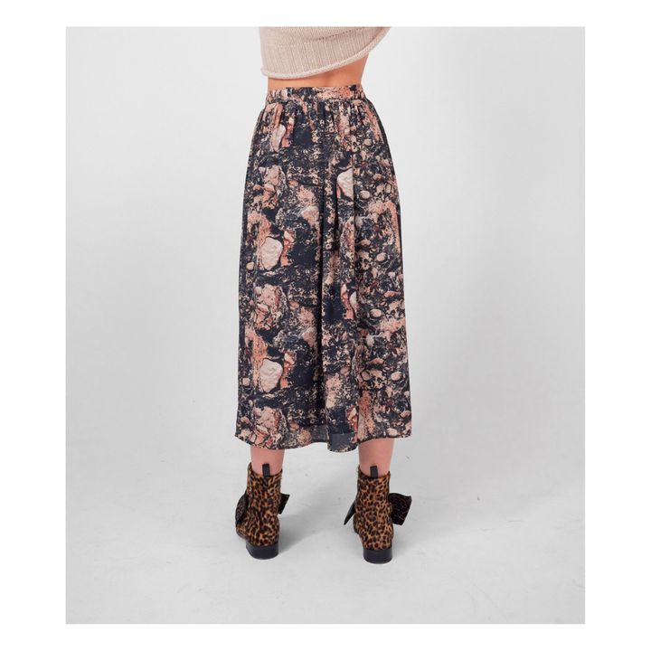 Orso Rocks Printed Skirt | Schwarz- Produktbild Nr. 3