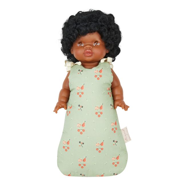 Saquito de algodón para muñeca Frutas de temporada