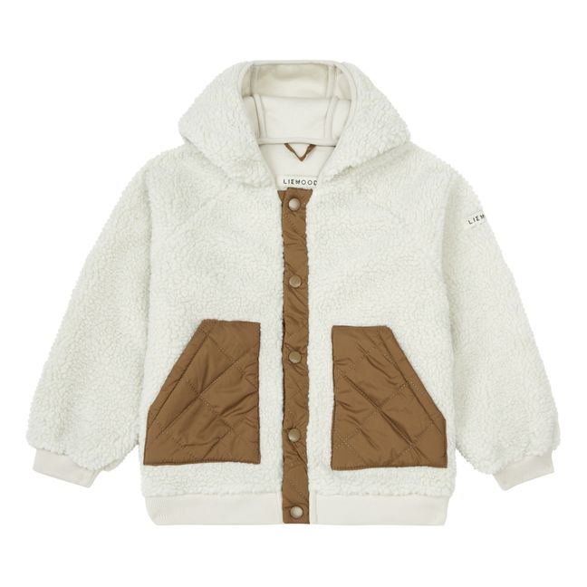 Yves Recycled Polyester Jacket | Beige