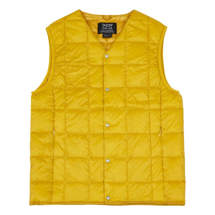 Puffer Vest | Amarillo Mostaza- Imagen del producto n°0