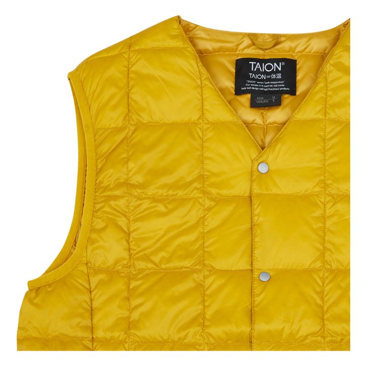 Puffer Vest | Amarillo Mostaza- Imagen del producto n°1