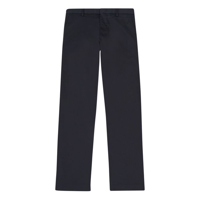 Theo 1420 Chino Trousers | Blu marino