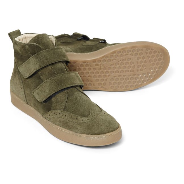 Nubuck Velcro Sneakers | Talpa