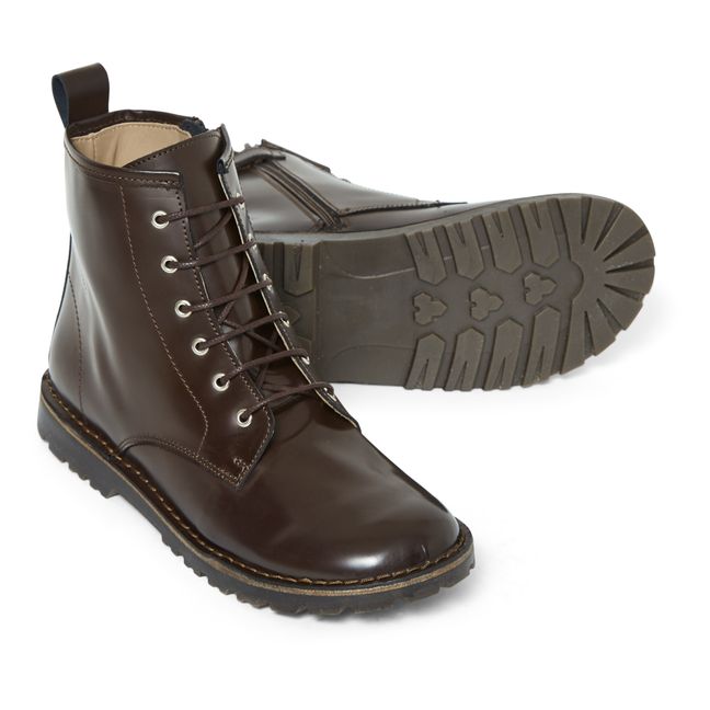 Lace-Up Boots | Marrone