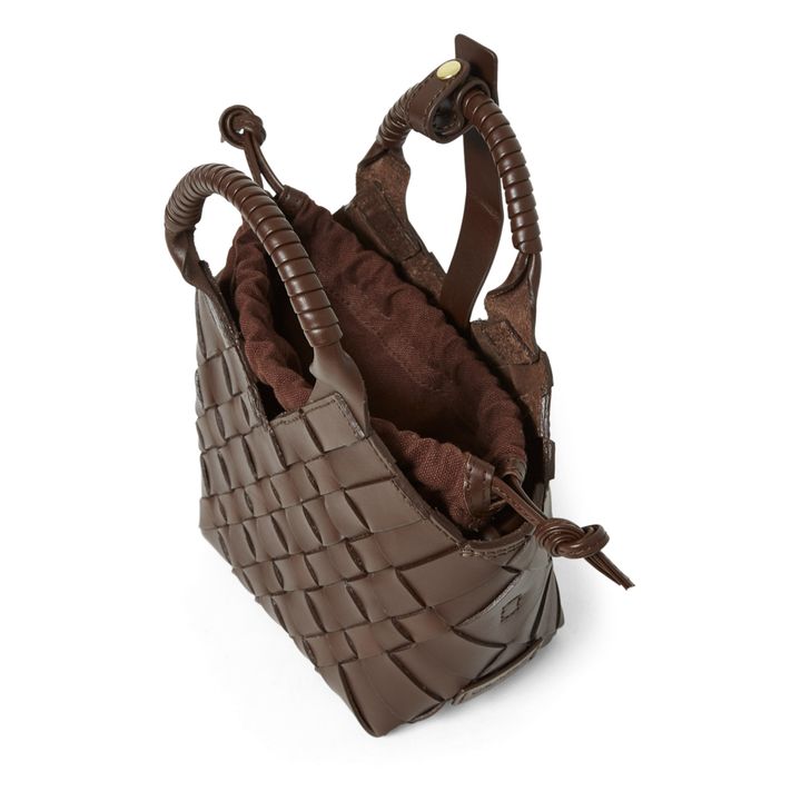 Misu Mini Leather Bag | Cioccolato- Immagine del prodotto n°3