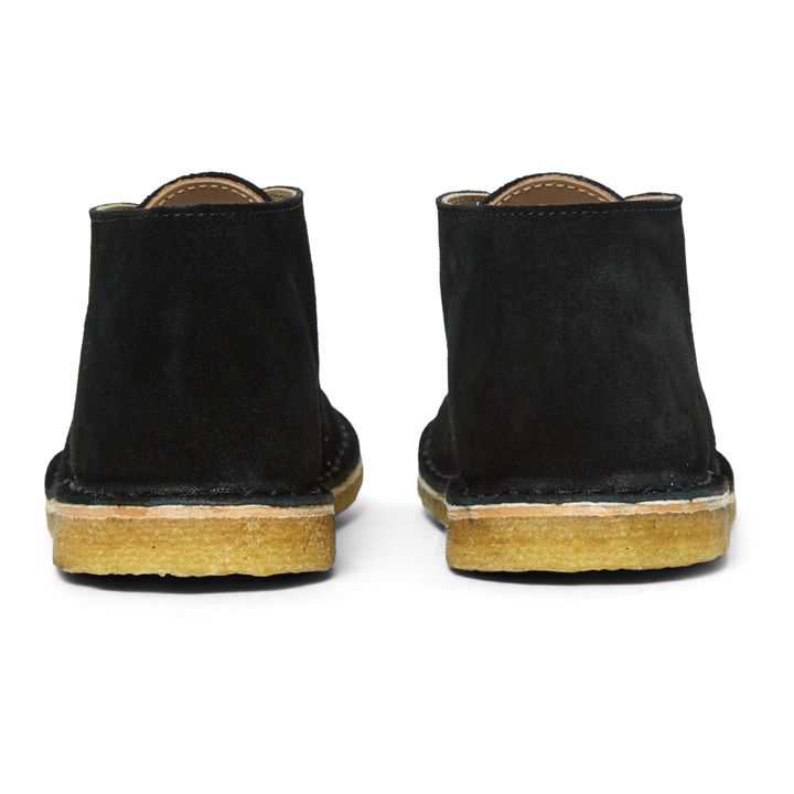 Nubuck Desert Boots | Negro- Imagen del producto n°2
