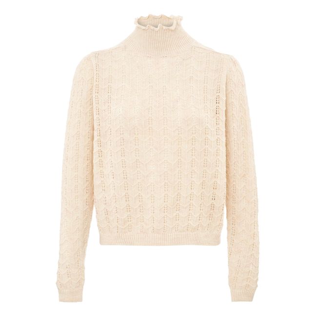 Maglione Gafi in maglia traforato - Collezione donna -  | Rosa chiaro