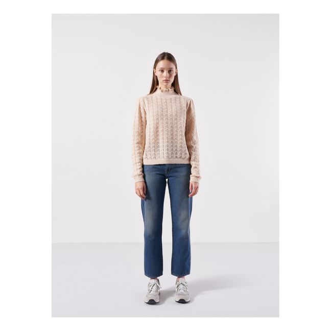 Maglione Gafi in maglia traforato - Collezione donna -  | Rosa chiaro