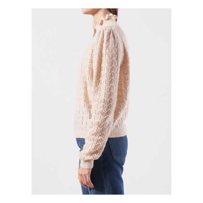 Maglione Gafi in maglia traforato - Collezione donna -  | Rosa chiaro
