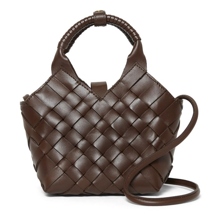Misu Mini Leather Bag | Cioccolato- Immagine del prodotto n°0