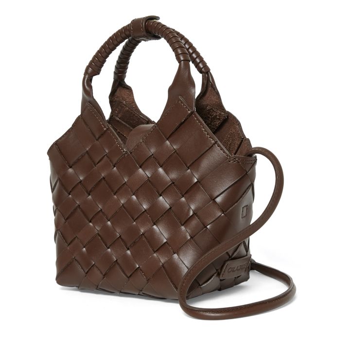 Misu Mini Leather Bag | Cioccolato- Immagine del prodotto n°1