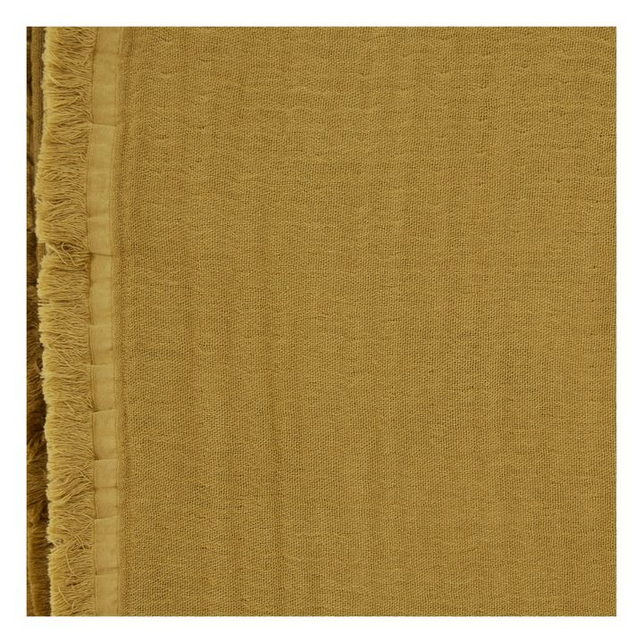 Plaid en gaze de coton Vanly | Bronze- Image produit n°2