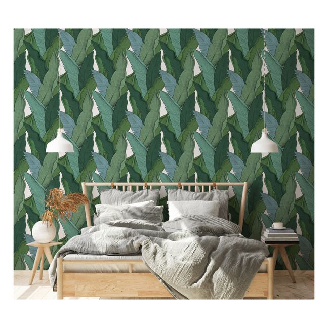 Leaf Wallpaper Roll - 10 ml | Green