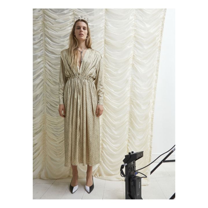 Caroline Grimaldi Dress | Beige- Imagen del producto n°1