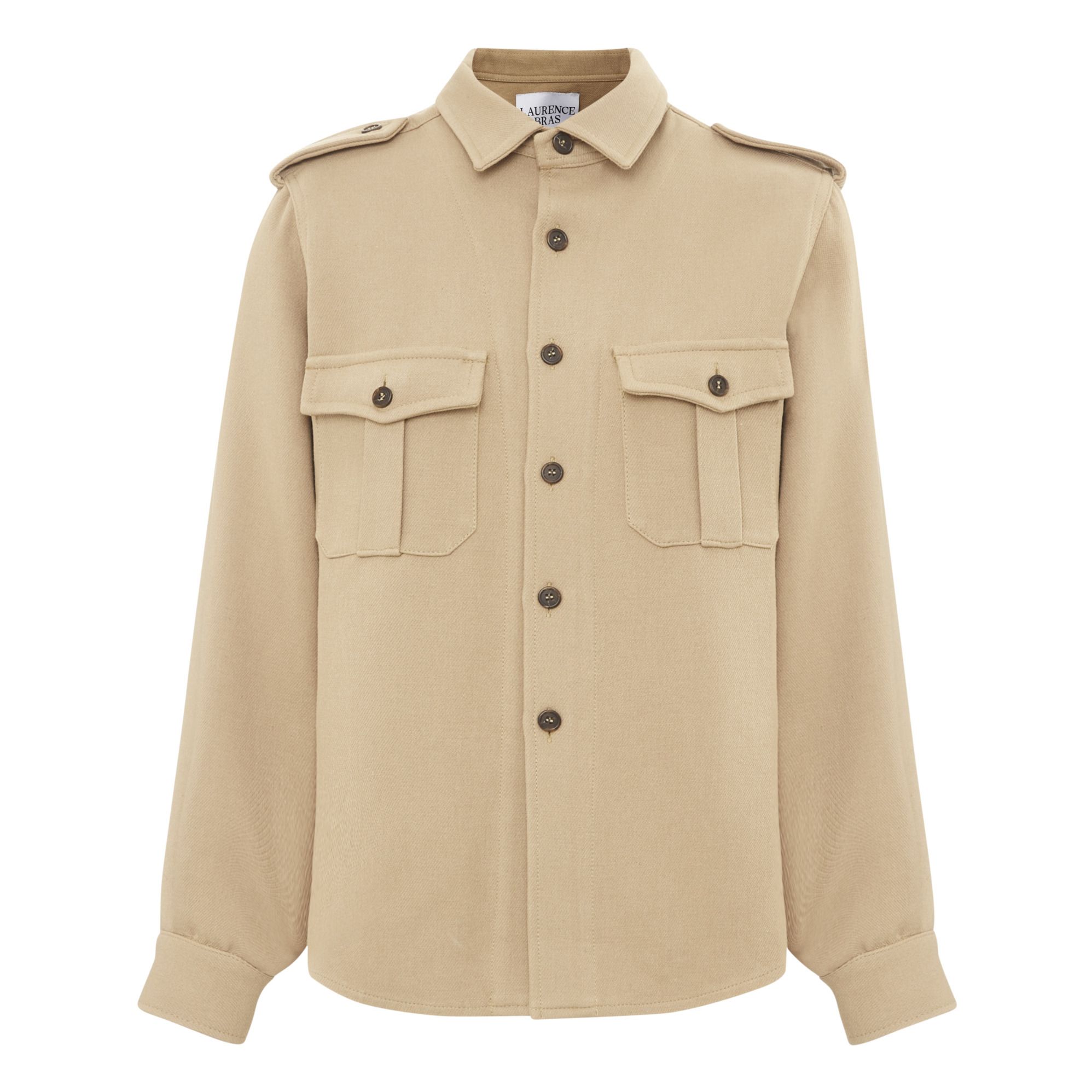 Laurence Bras Sur chemise Caporal Beige Smallable