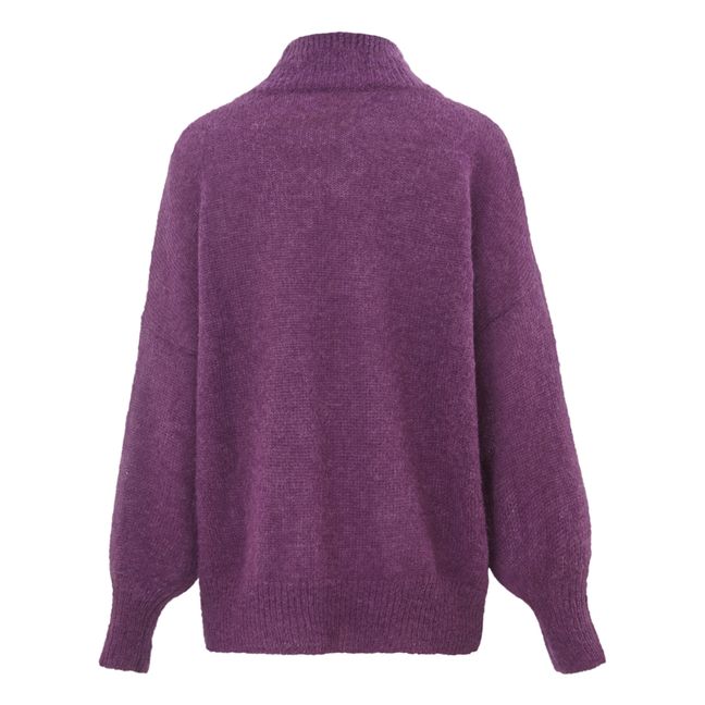 Pull Vegas Alpaga et Mohair | Violet