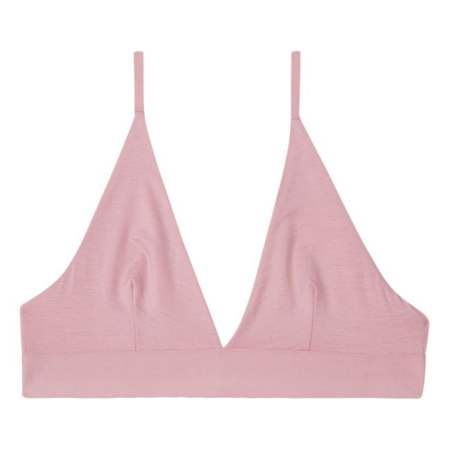 Soutien-Gorge Triangle Bamboo Lyocell | Rose