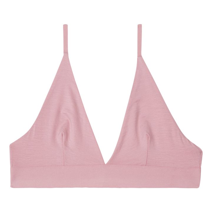 Soutien-Gorge Triangle Bamboo Lyocell | Rose- Image produit n°0