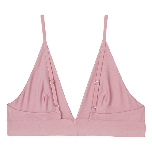 Soutien-Gorge Triangle Bamboo Lyocell | Rose