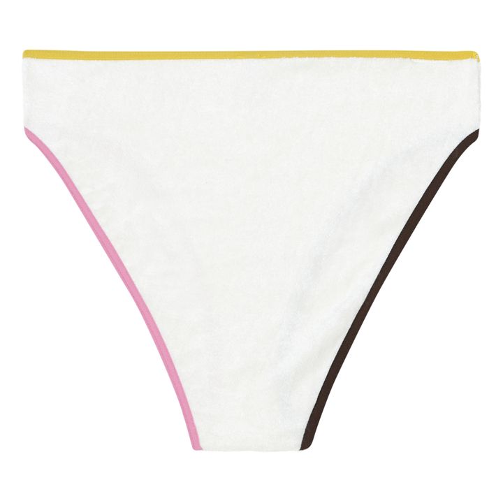 Bell Shiny Velour Briefs | White- Product image n°1