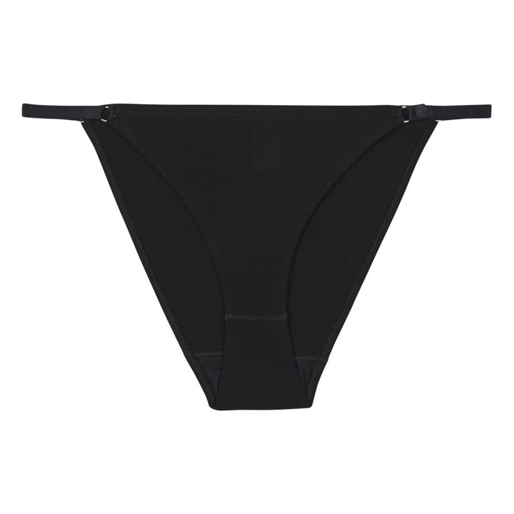 Ally Bamboo Crepe Briefs | Black- Product image n°0