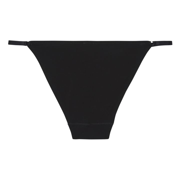 Ally Bamboo Crepe Briefs | Black- Product image n°1