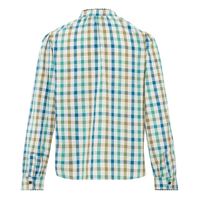 Celly Checkered Shirt | Blau