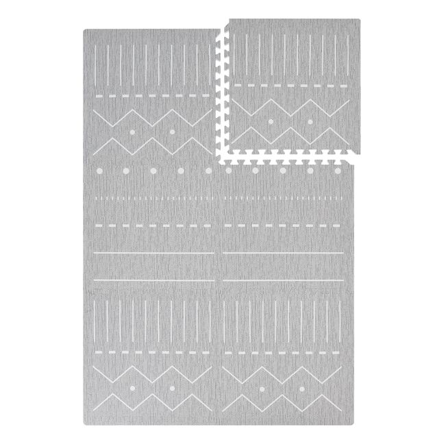 Berbère Foldable Playmat | Grau