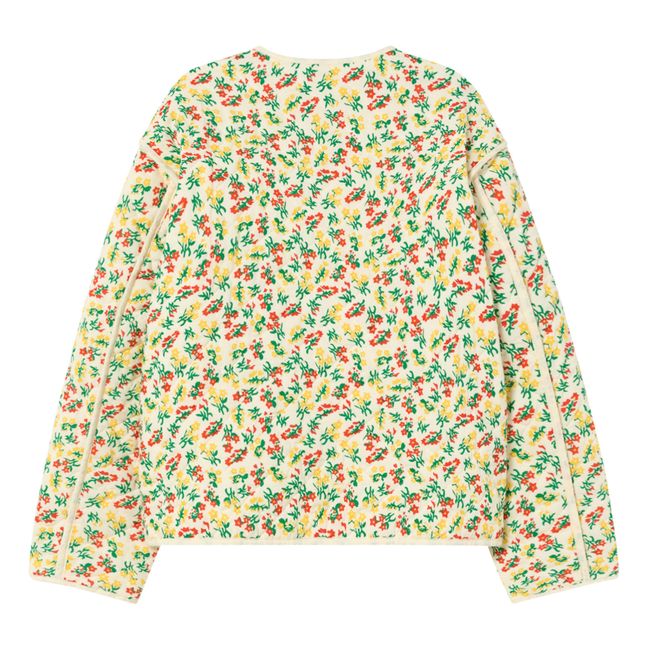 Chaqueta reversible Flores | Crudo