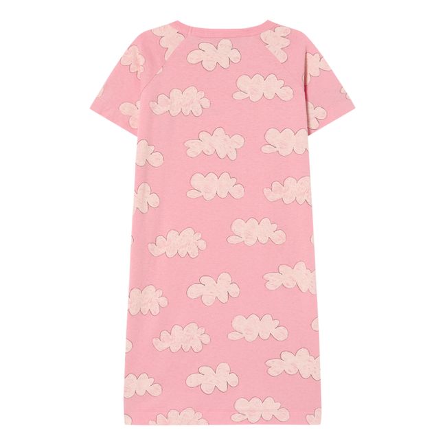 Robe Jersey Nuages | Rose