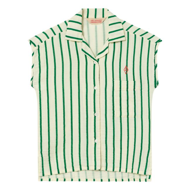 Sleeveless Shirt  | Green