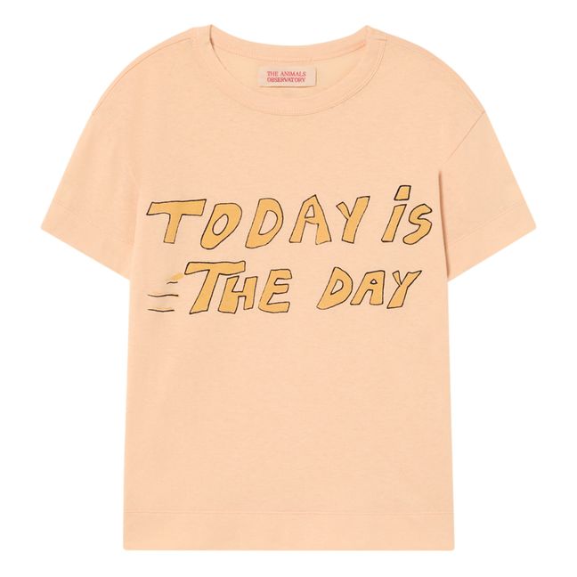 T-shirt manches courtes Today | Abricot