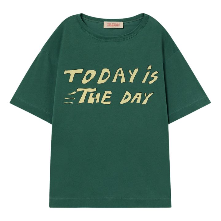 Oversize Today T-shirt | Green- Product image n°0