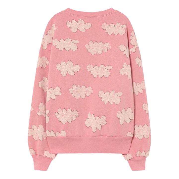Sweatshirt Wolken | Rosa- Produktbild Nr. 3