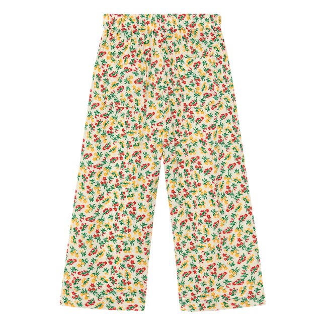 Flower Trousers | Seidenfarben