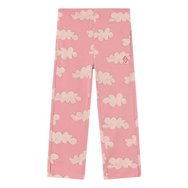 Jerseyhose Wolken | Rosa