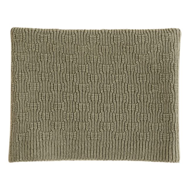 Schlauchschal aus Merino Gigi | Khaki