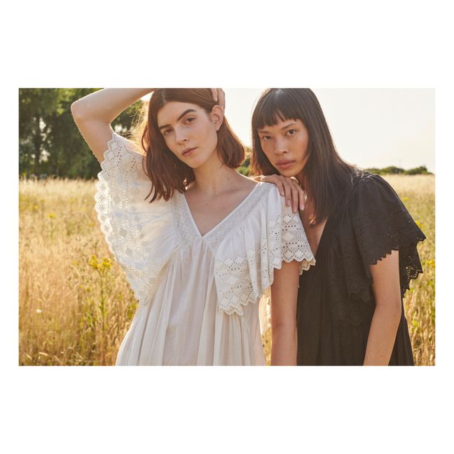 Camelia Nightgown - Women's Collection  | Off white