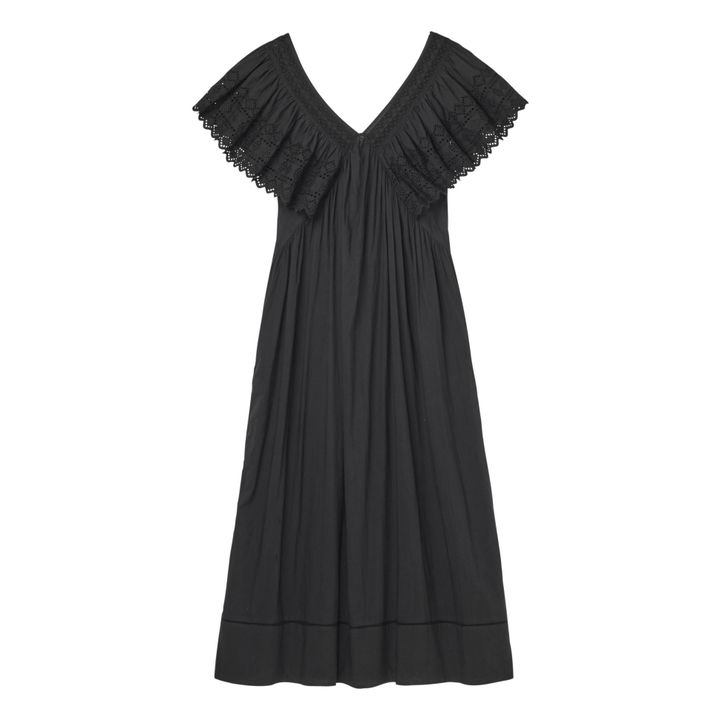 Vestido Camelia - Colección Mujer  | Negro- Imagen del producto n°8
