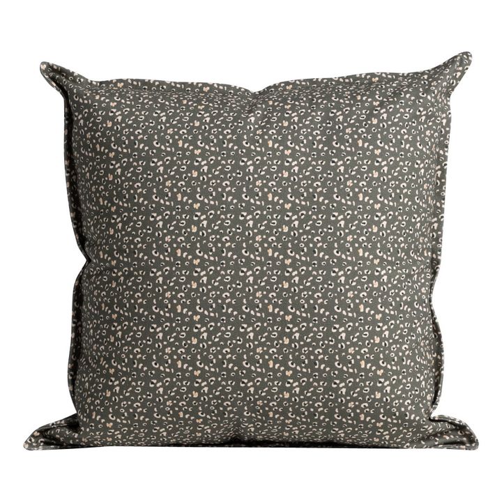 Coussin Havana Léo | Vert kaki- Image produit n°0