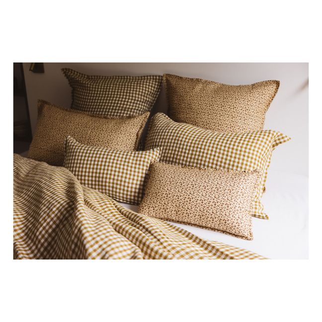 Leo Washed Linen Pillowcase | Sand