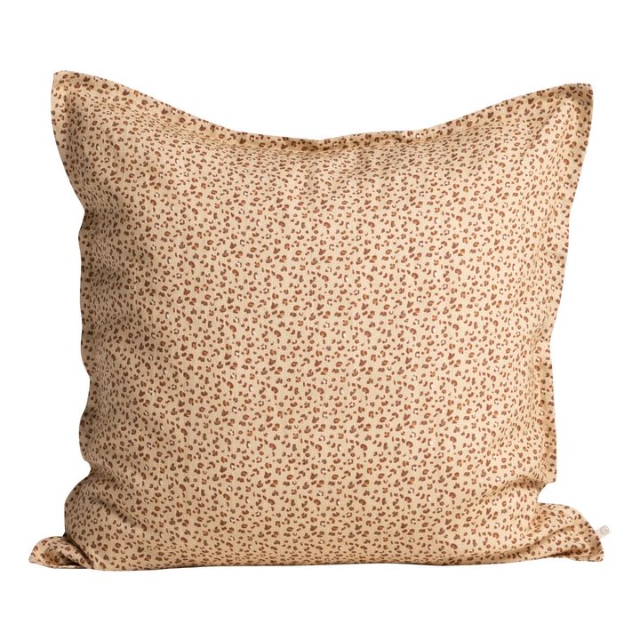 Leo Washed Linen Pillowcase | Sand- Product image n°0