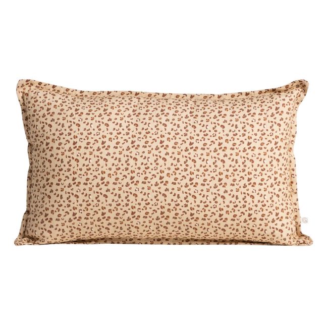 Leo Washed Linen Pillowcase | Sandfarben