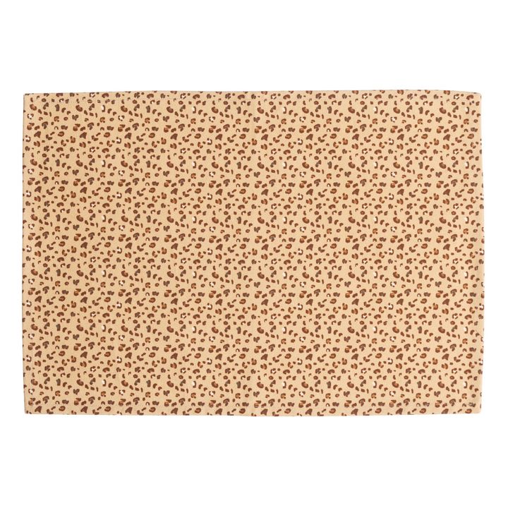 Tischset aus bedruckter Baumwolle | Sandfarben- Produktbild Nr. 0